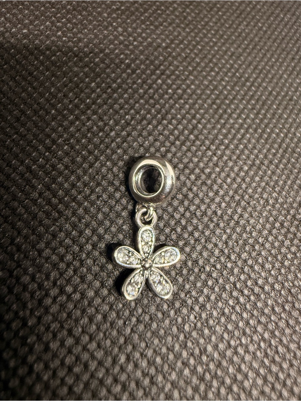 Pandora Sparkling Daisy Flower Dangle Charm
